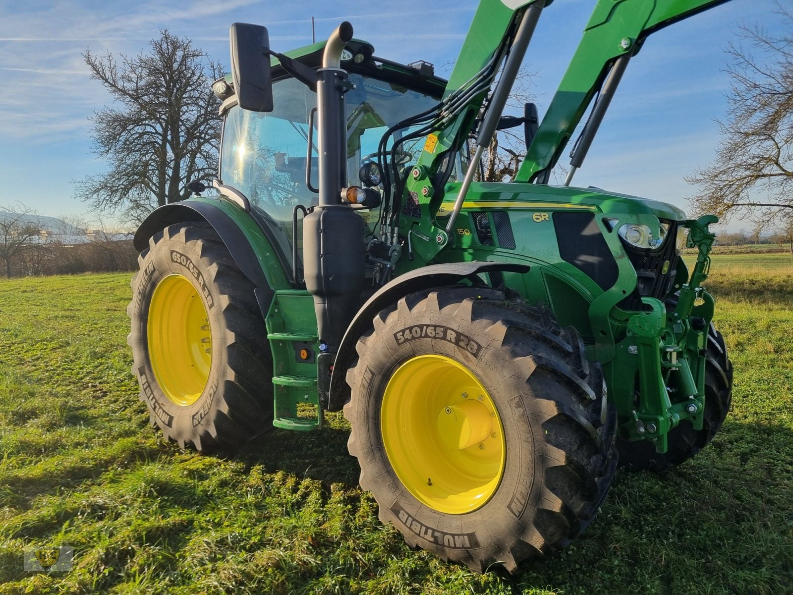 Traktor van het type John Deere 6R 150 Pro AutoTrac Frontlader b34, Gebrauchtmaschine in Willanzheim (Foto 9)
