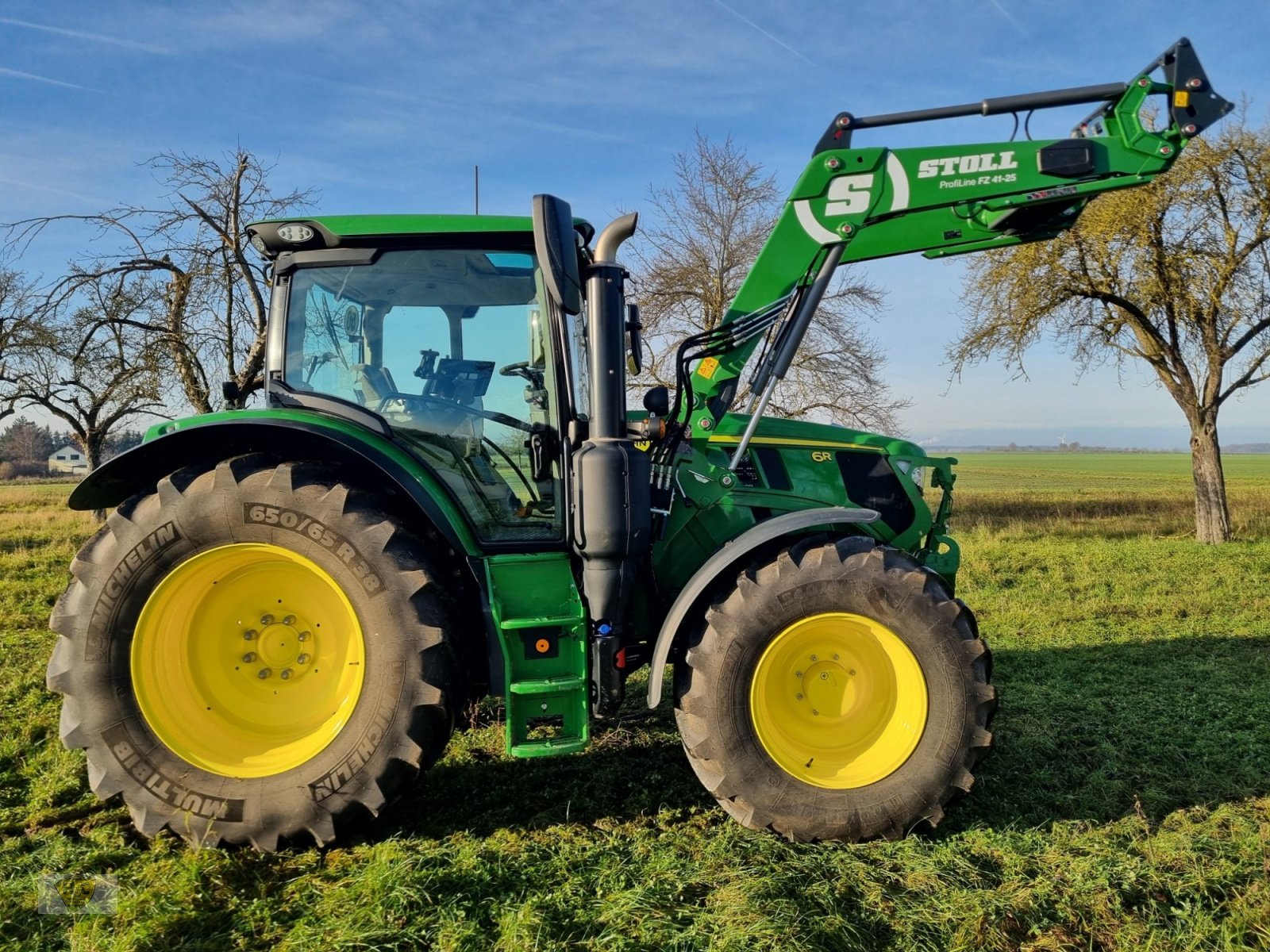 Traktor van het type John Deere 6R 150 Pro AutoTrac Frontlader b34, Gebrauchtmaschine in Willanzheim (Foto 10)