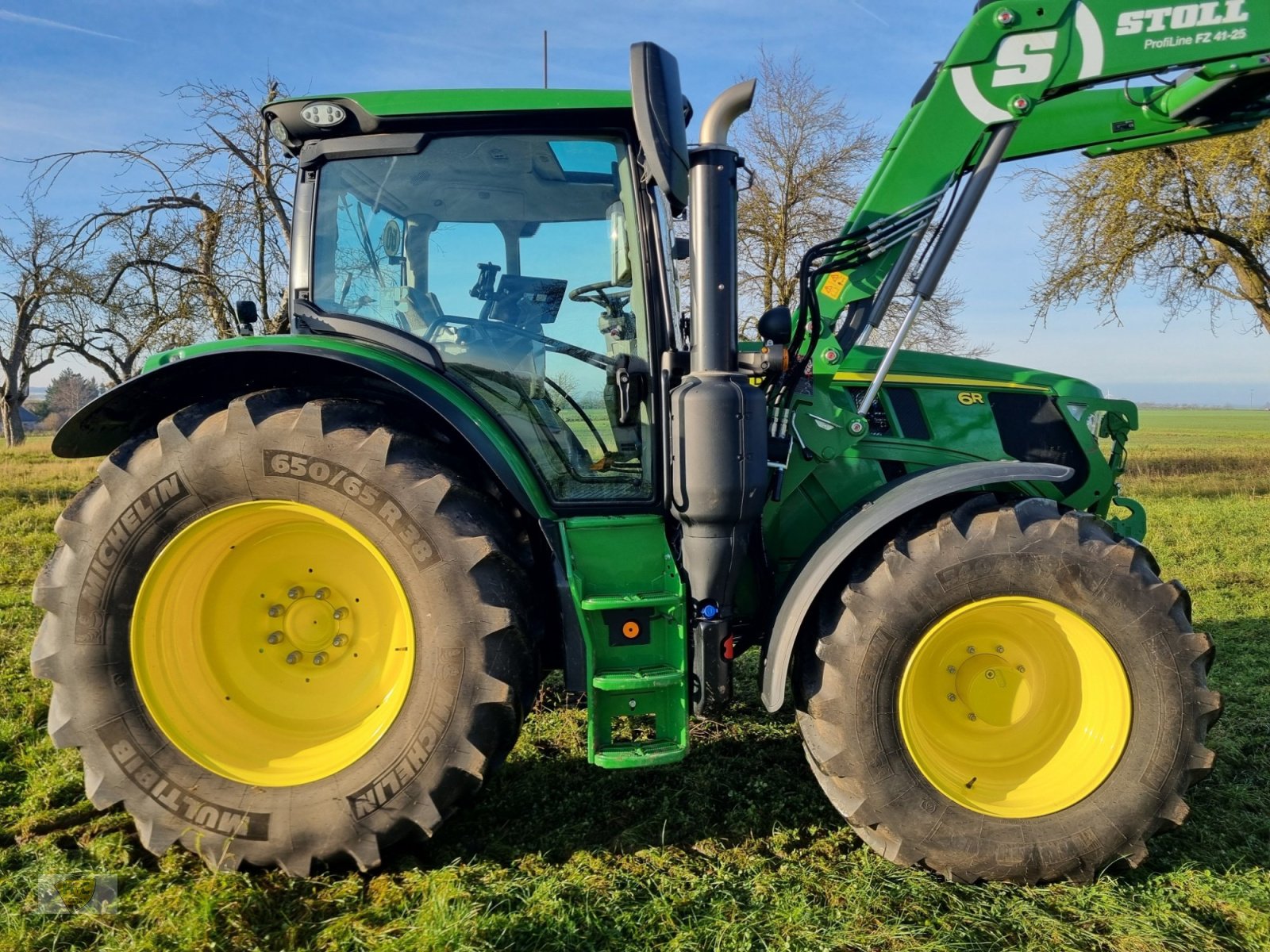 Traktor van het type John Deere 6R 150 Pro AutoTrac Frontlader b34, Gebrauchtmaschine in Willanzheim (Foto 11)