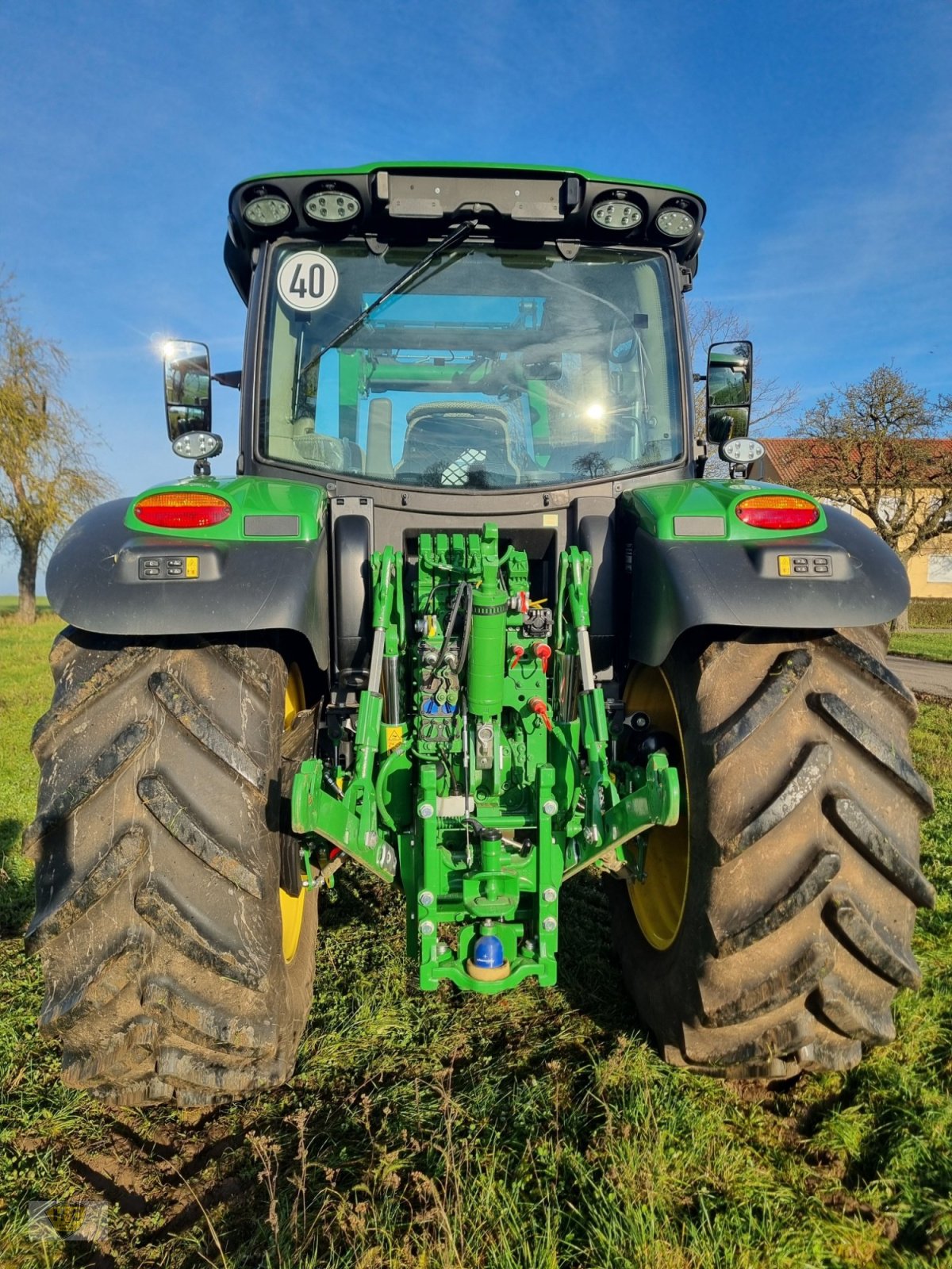 Traktor van het type John Deere 6R 150 Pro AutoTrac Frontlader b34, Gebrauchtmaschine in Willanzheim (Foto 14)