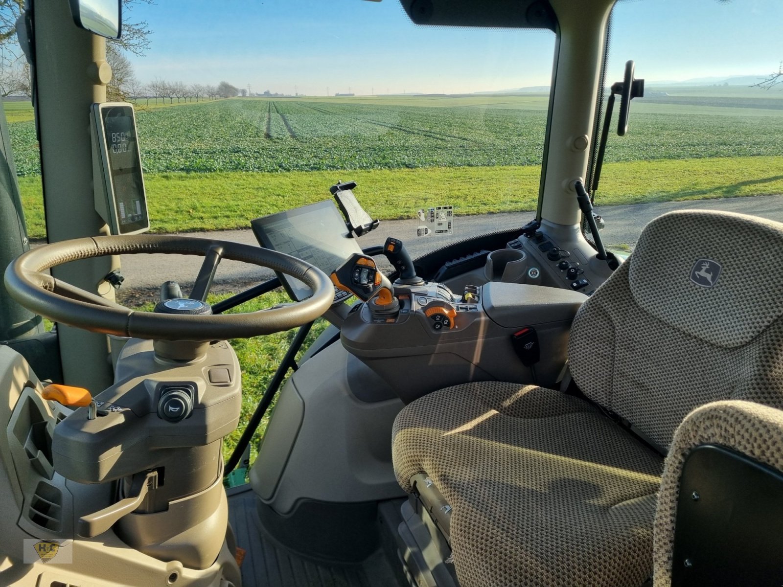 Traktor van het type John Deere 6R 150 Pro AutoTrac Frontlader b34, Gebrauchtmaschine in Willanzheim (Foto 15)