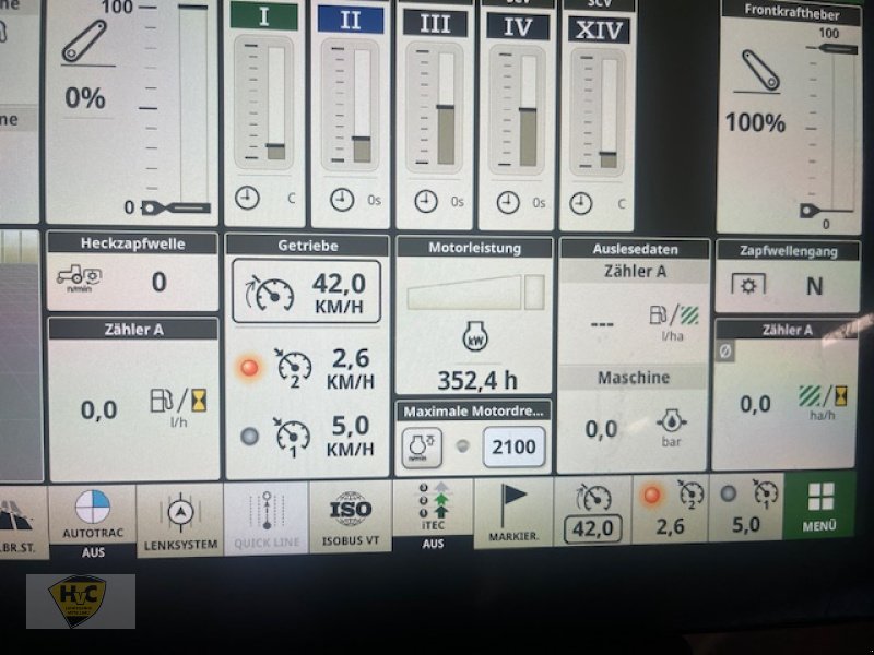 Traktor tip John Deere 6r 150 Pro G5 AutoTrac b33, Gebrauchtmaschine in Willanzheim (Poză 11)