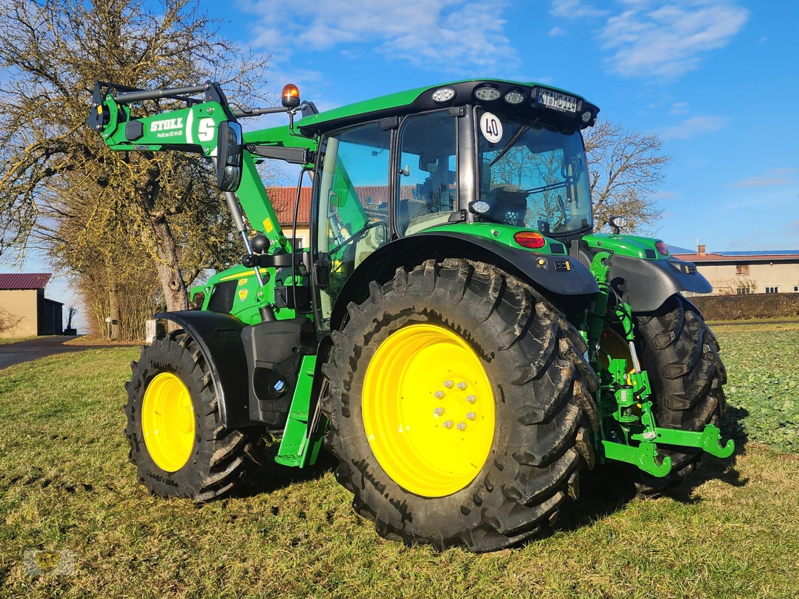 Traktor типа John Deere 6R 150 Pro G5 Autotrac Frontlader h38, Gebrauchtmaschine в Willanzheim (Фотография 3)