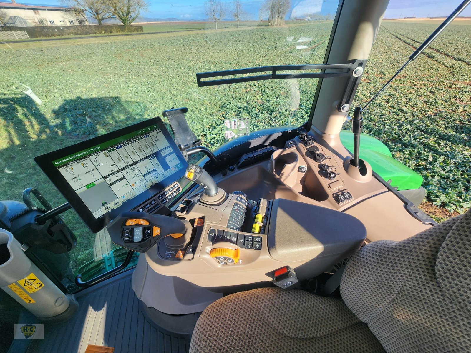 Traktor типа John Deere 6R 150 Pro G5 Autotrac Frontlader h38, Gebrauchtmaschine в Willanzheim (Фотография 13)