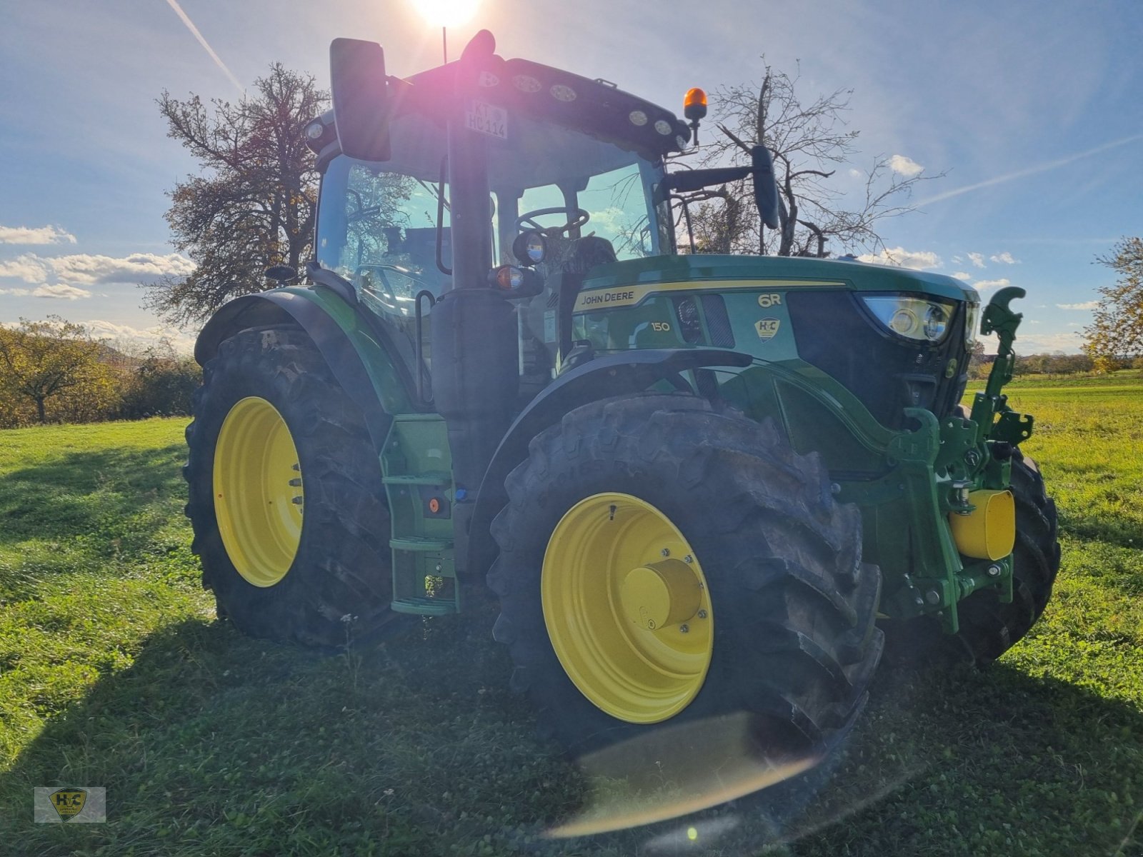 Traktor van het type John Deere 6R 150 Pro G5 AutoTrac h38, Gebrauchtmaschine in Willanzheim (Foto 4)