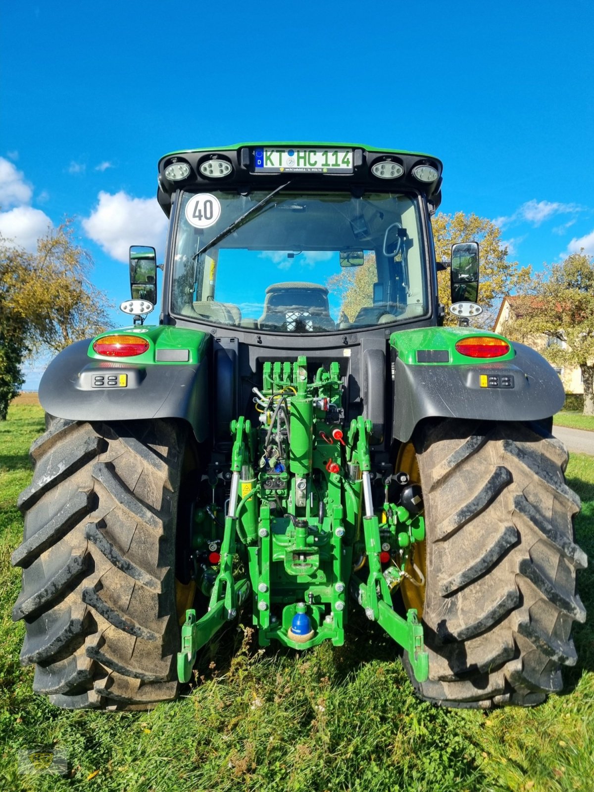 Traktor van het type John Deere 6R 150 Pro G5 AutoTrac h38, Gebrauchtmaschine in Willanzheim (Foto 9)