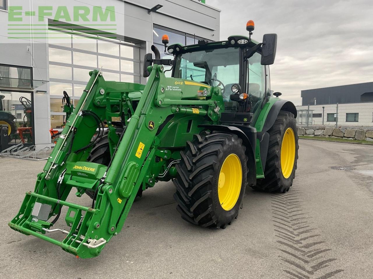 Traktor типа John Deere 6R 150, Gebrauchtmaschine в REDLHAM (Фотография 1)
