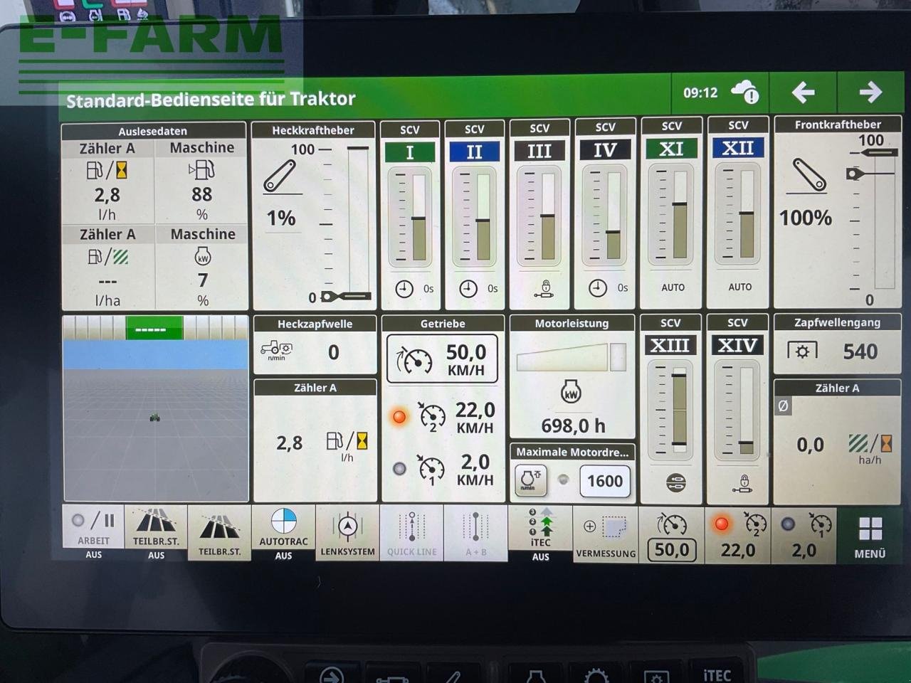 Traktor типа John Deere 6R 150, Gebrauchtmaschine в REDLHAM (Фотография 10)