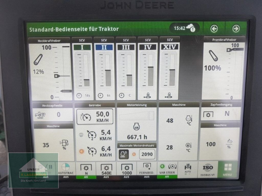 Traktor tipa John Deere 6R 150, Neumaschine u Lambach (Slika 15)