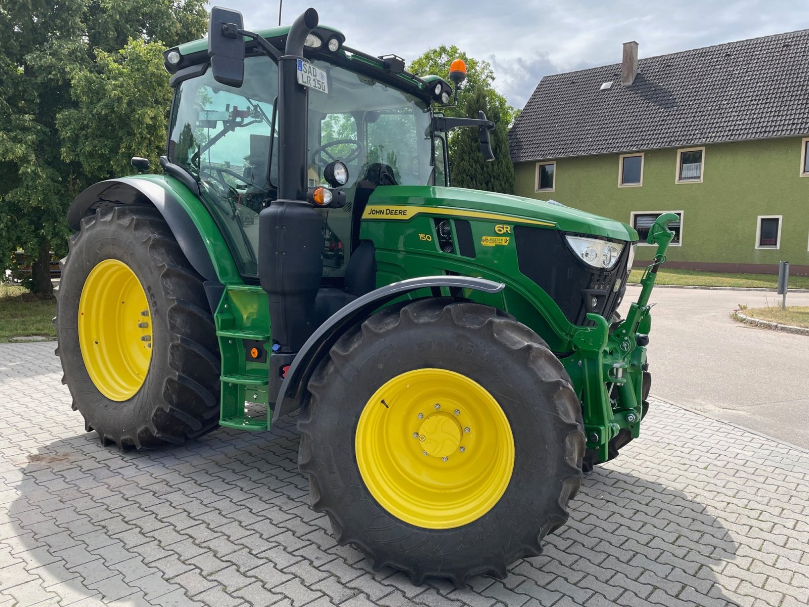 Traktor Türe ait John Deere 6R 150, Gebrauchtmaschine içinde Burglengenfeld (resim 2)