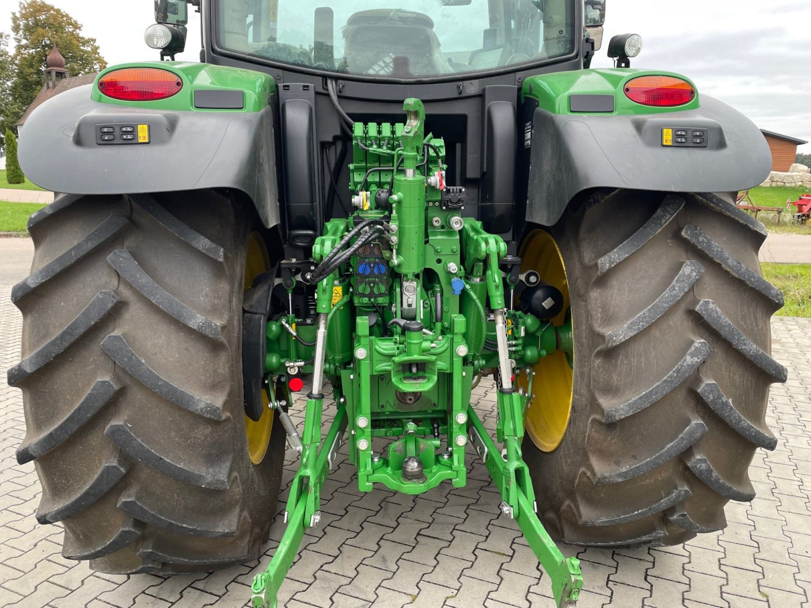 Traktor Türe ait John Deere 6R 150, Gebrauchtmaschine içinde Burglengenfeld (resim 7)