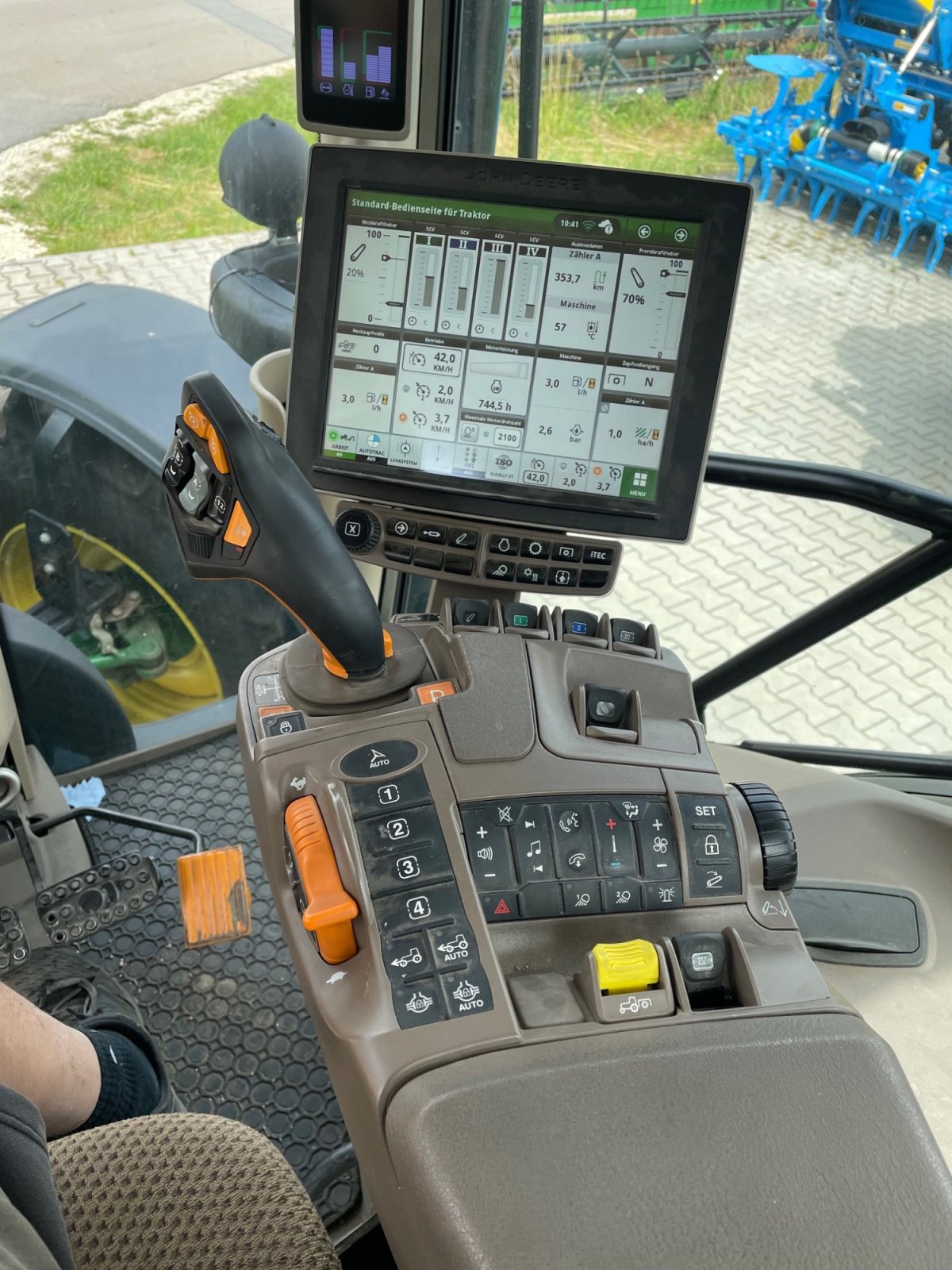 Traktor Türe ait John Deere 6R 150, Gebrauchtmaschine içinde Burglengenfeld (resim 10)