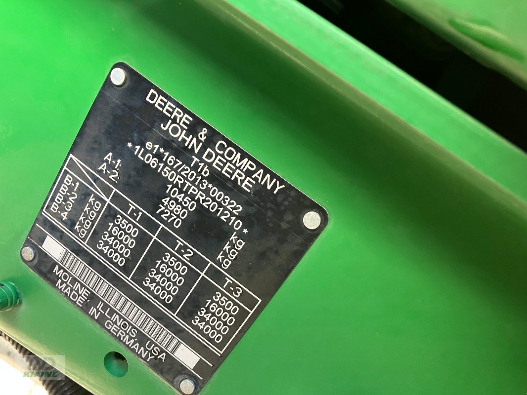 Traktor типа John Deere 6R 150, Gebrauchtmaschine в Alt-Mölln (Фотография 16)