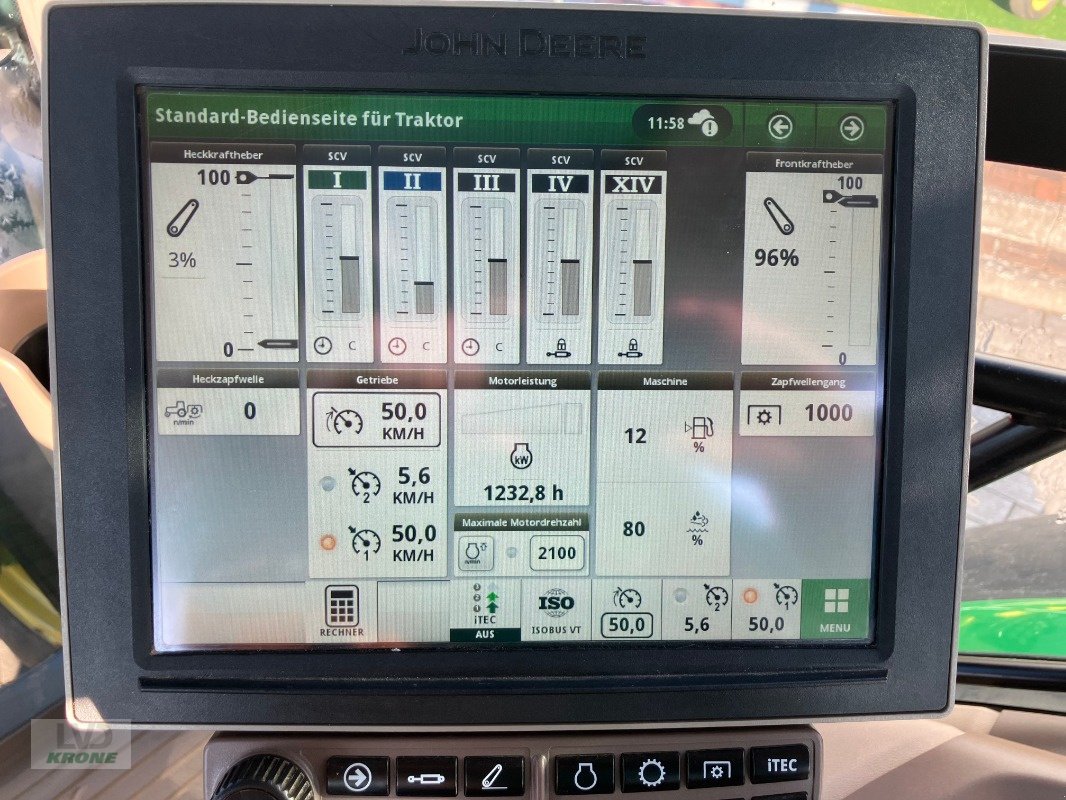 Traktor типа John Deere 6R 150, Gebrauchtmaschine в Alt-Mölln (Фотография 12)