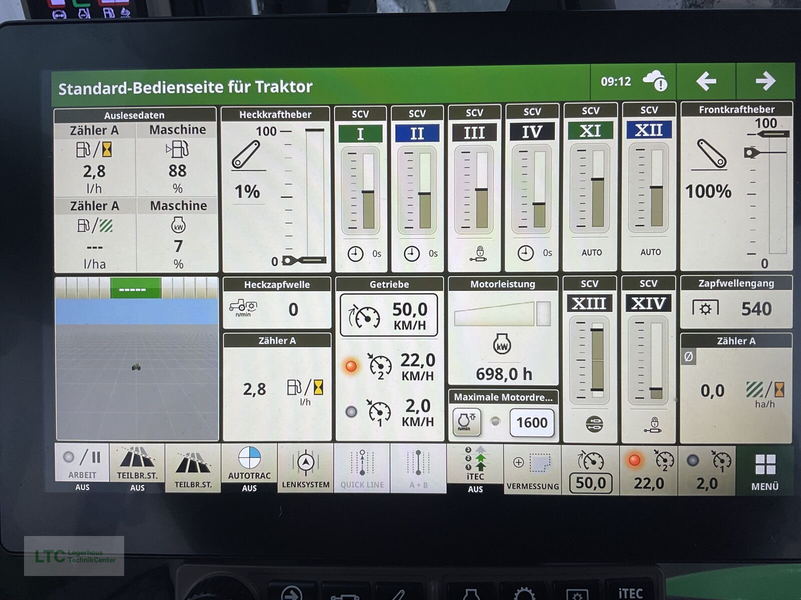 Traktor des Typs John Deere 6R 150, Vorführmaschine in Redlham (Bild 12)