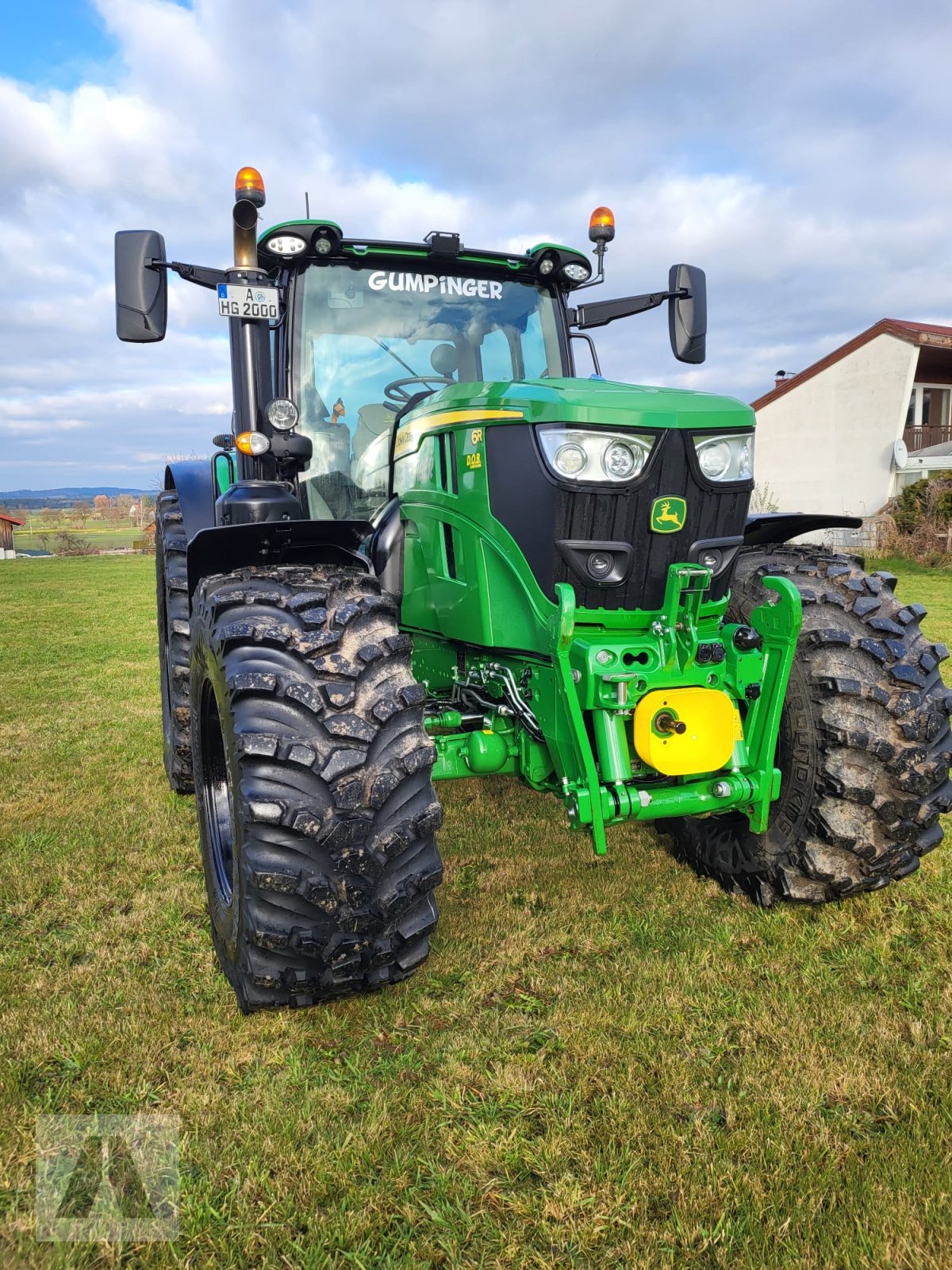 Traktor del tipo John Deere 6R 155 Vollgarantie, Gebrauchtmaschine In Langweid am Lech (Immagine 3)