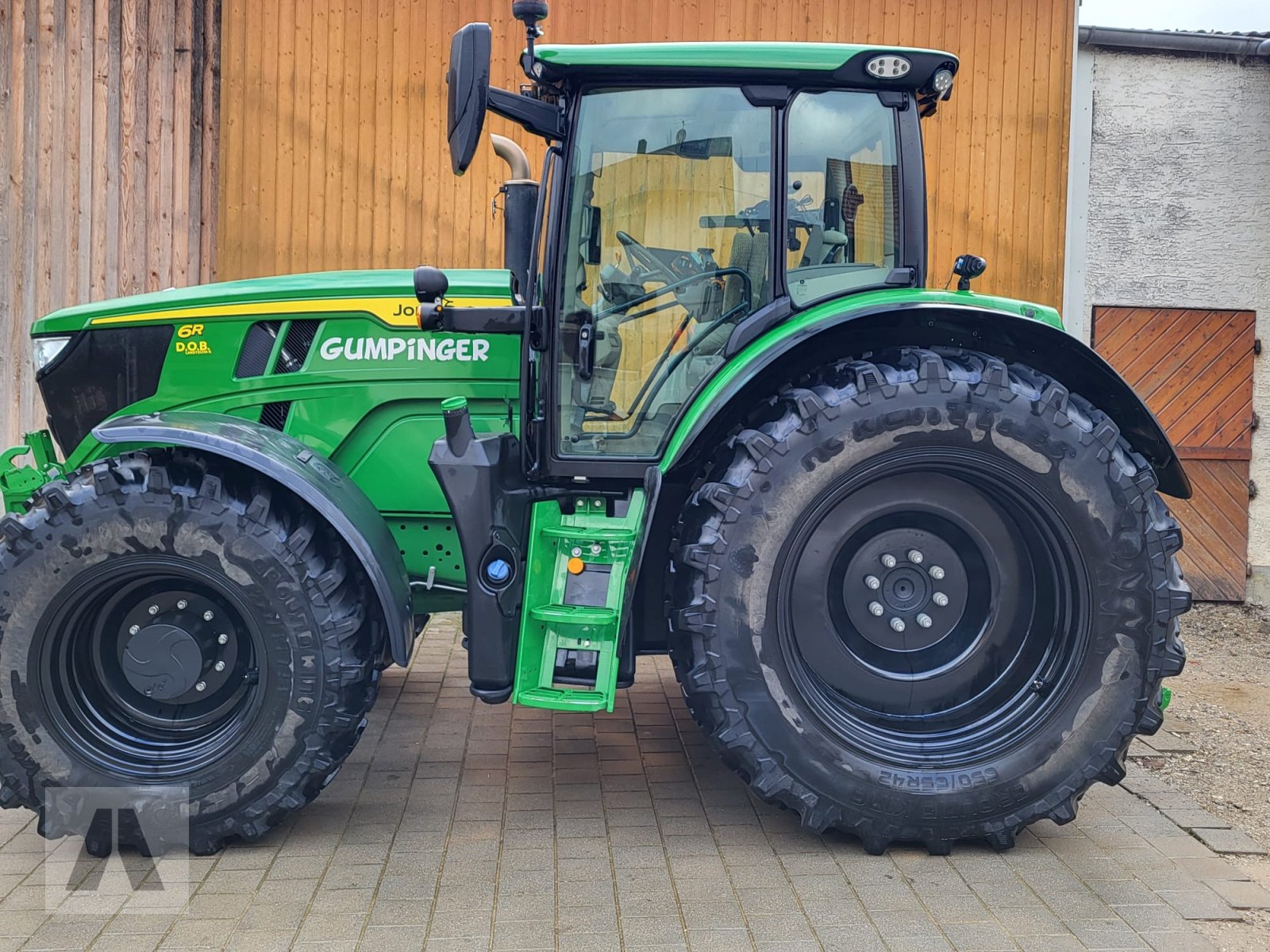 Traktor del tipo John Deere 6R 155 Vollgarantie, Gebrauchtmaschine In Langweid am Lech (Immagine 9)