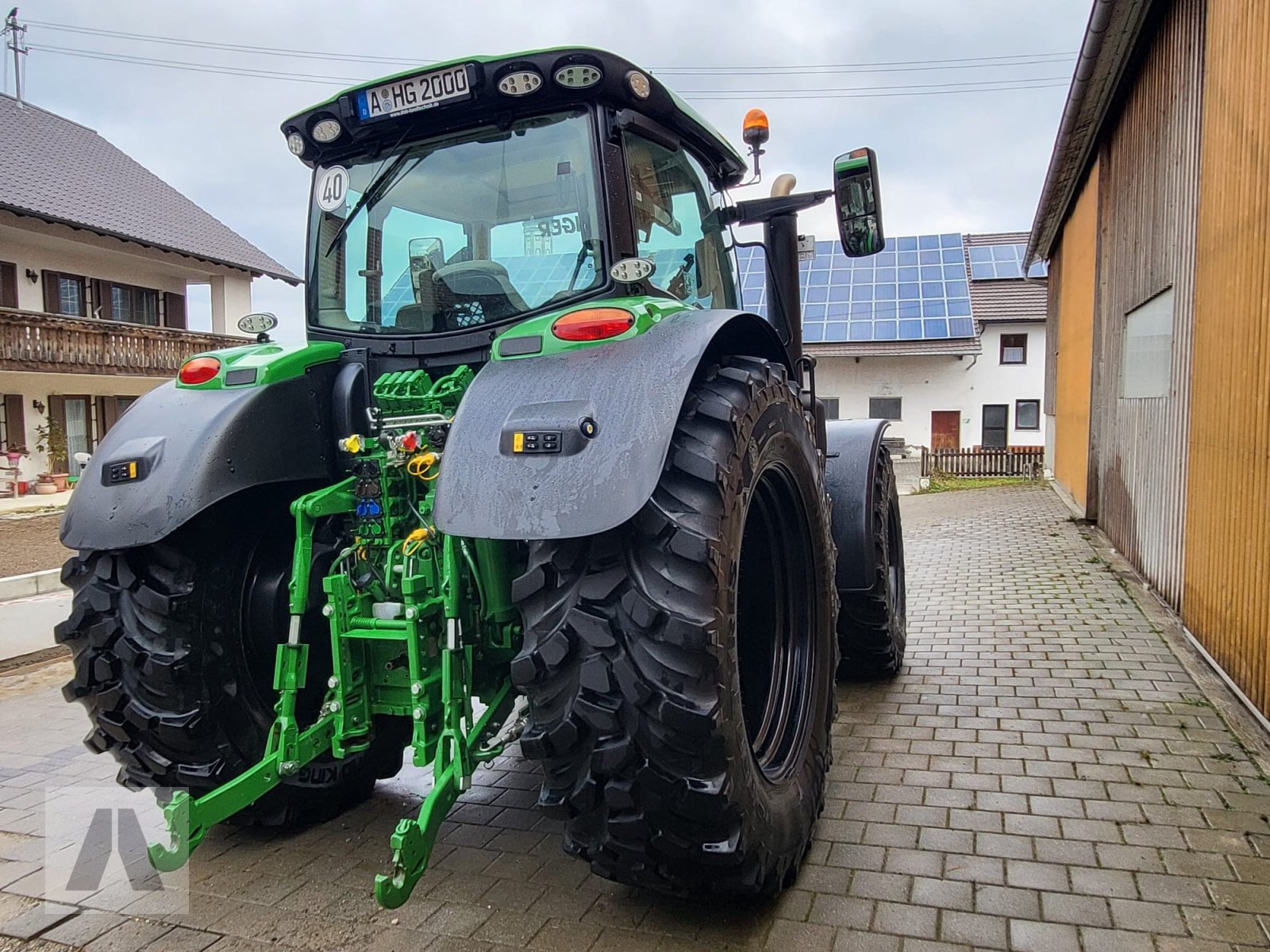 Traktor del tipo John Deere 6R 155 Vollgarantie, Gebrauchtmaschine In Langweid am Lech (Immagine 13)