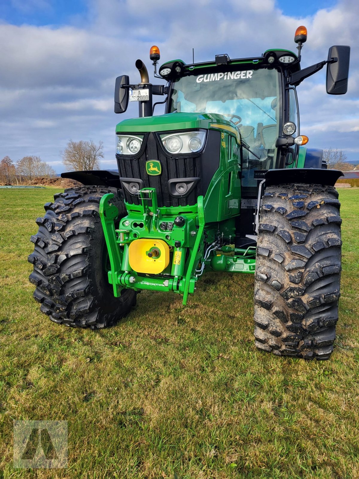 Traktor del tipo John Deere 6R 155 Vollgarantie, Gebrauchtmaschine In Langweid am Lech (Immagine 19)