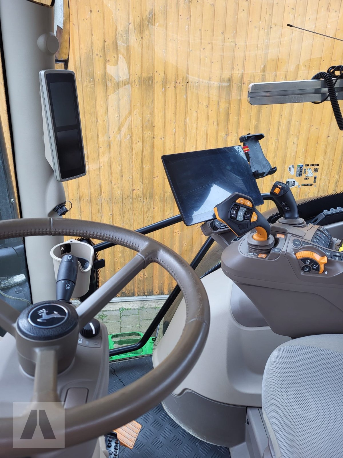 Traktor del tipo John Deere 6R 155 Vollgarantie, Gebrauchtmaschine In Langweid am Lech (Immagine 25)