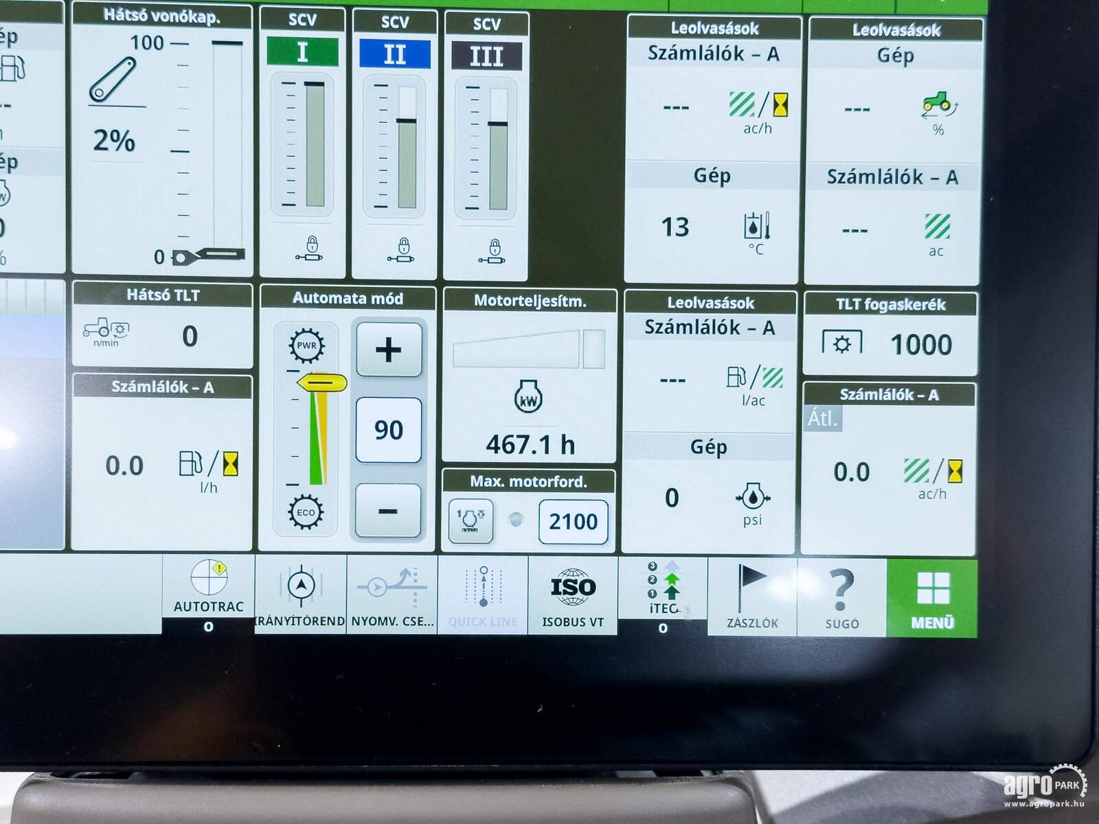 Traktor van het type John Deere 6R 155, Gebrauchtmaschine in Csengele (Foto 10)