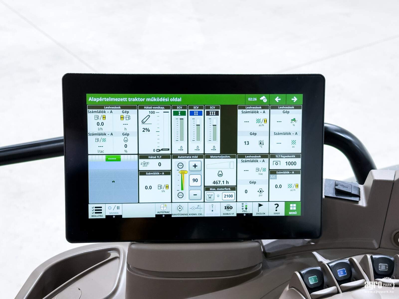 Traktor van het type John Deere 6R 155, Gebrauchtmaschine in Csengele (Foto 21)