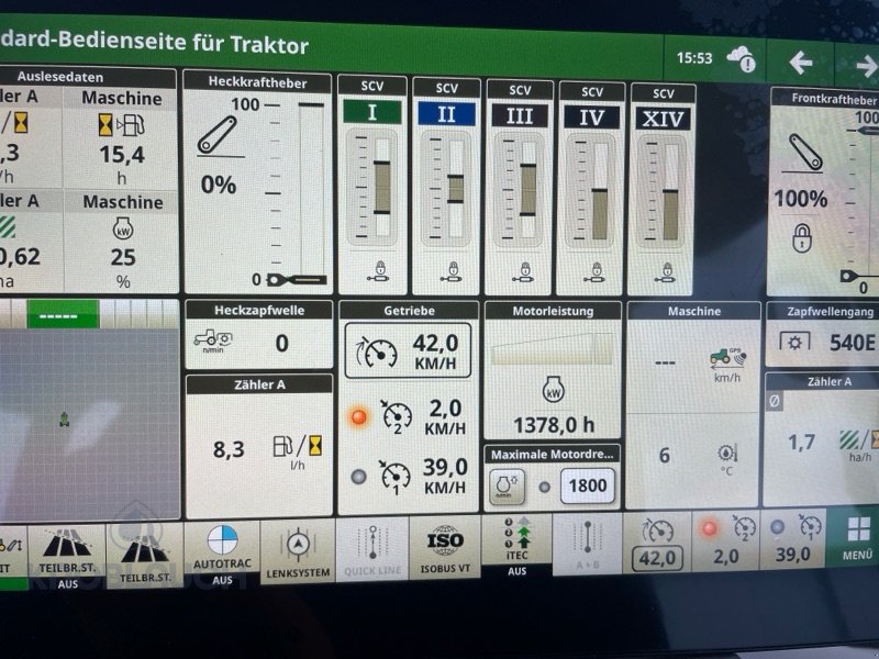 Traktor van het type John Deere 6R 155, Gebrauchtmaschine in Ringsheim (Foto 14)