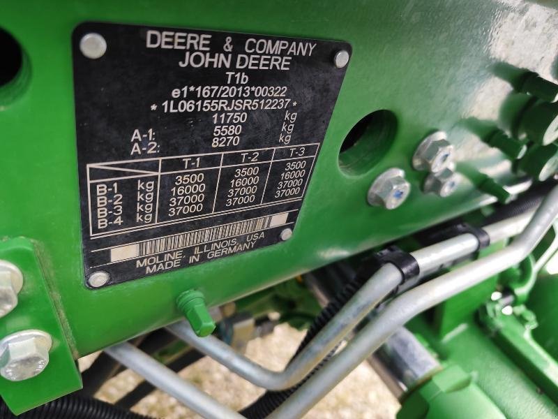 Traktor a típus John Deere 6R 155, Gebrauchtmaschine ekkor: CHAUMESNIL (Kép 10)