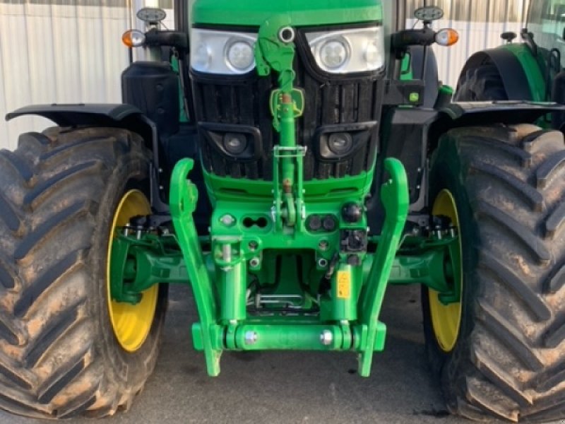John Deere 6R 155, Gebrauchtmaschine, Baujahr: 2024, Betriebsstunden / Hektar: 376 (Bild 1) Traktor des Typs John Deere 6R 155, Gebrauchtmaschine in SAINT GENEST D'AMBIERE (Bild 1)