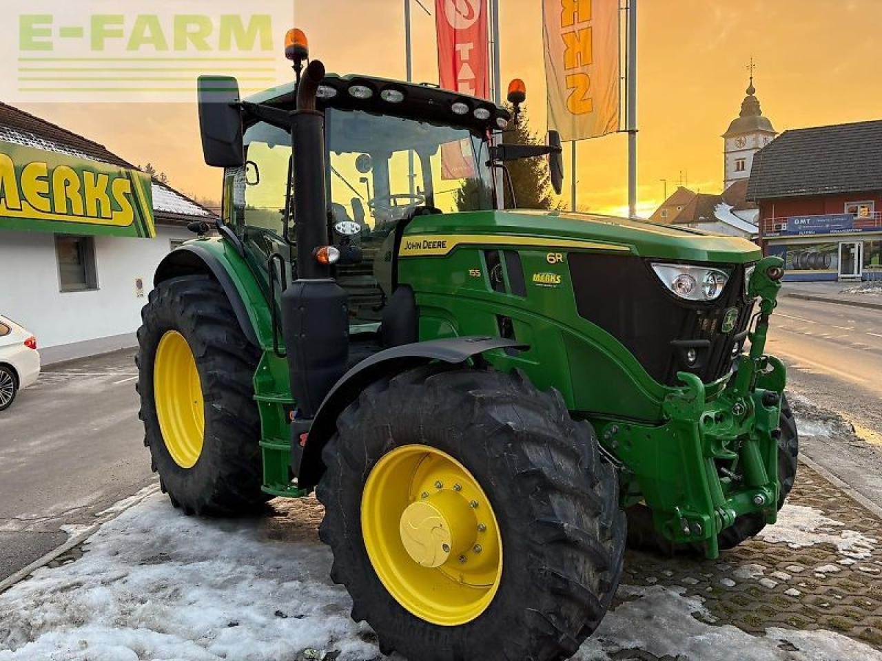 Traktor del tipo John Deere 6r 155, Gebrauchtmaschine en GROBELNO (Imagen 3)