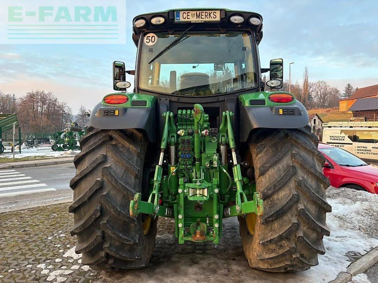 Traktor del tipo John Deere 6r 155, Gebrauchtmaschine en GROBELNO (Imagen 7)
