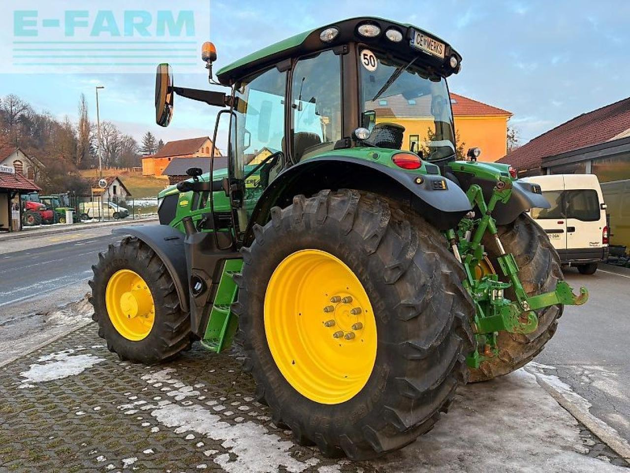 Traktor del tipo John Deere 6r 155, Gebrauchtmaschine en GROBELNO (Imagen 8)