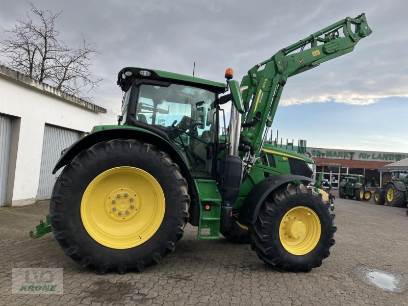 John Deere 6R 155, Gebrauchtmaschine, Baujahr: 2023, Betriebsstunden / Hektar: 3843, Betriebsstunden: 3843 Stunden (Bild 1) Traktor des Typs John Deere 6R 155, Gebrauchtmaschine in Spelle (Bild 1)