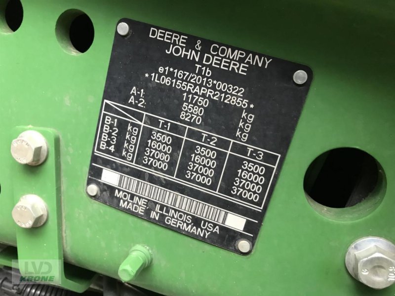 Traktor του τύπου John Deere 6R 155, Gebrauchtmaschine σε Spelle (Φωτογραφία 14)