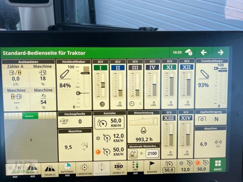 Traktor typu John Deere 6R 155, Gebrauchtmaschine w Spelle (Zdjęcie 12)