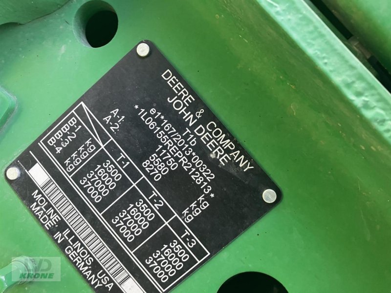 Traktor typu John Deere 6R 155, Gebrauchtmaschine w Spelle (Zdjęcie 15)