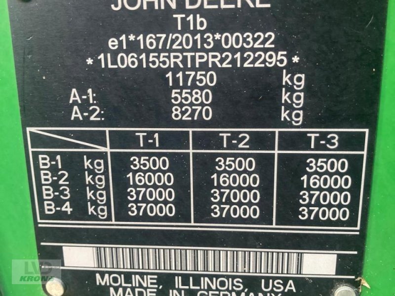 Traktor типа John Deere 6R 155, Gebrauchtmaschine в Spelle (Фотография 7)