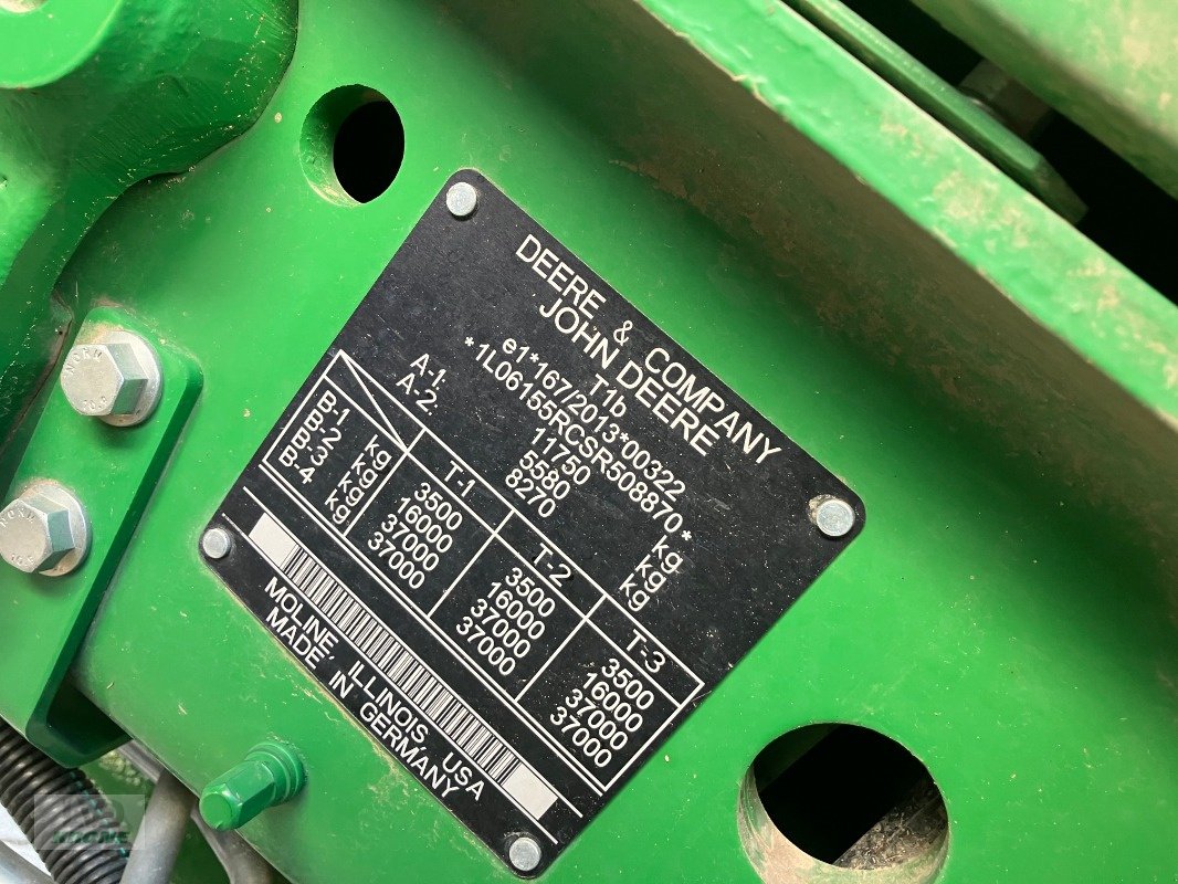 Traktor типа John Deere 6R 155, Gebrauchtmaschine в Alt-Mölln (Фотография 17)