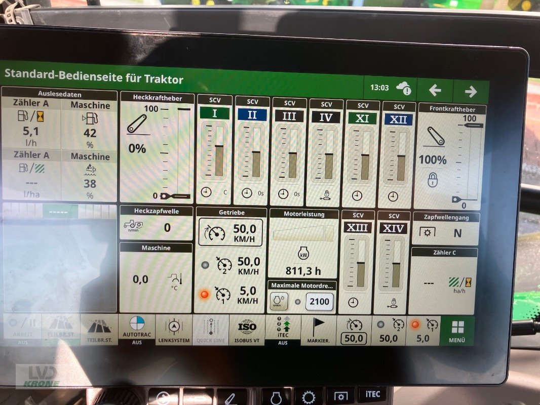 Traktor типа John Deere 6R 155, Gebrauchtmaschine в Alt-Mölln (Фотография 13)