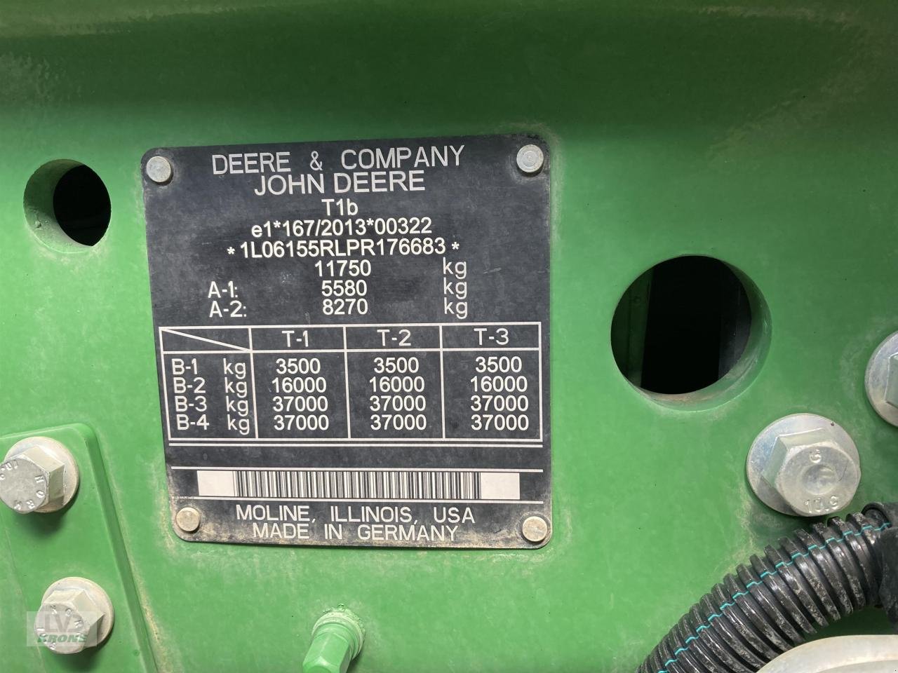 Traktor des Typs John Deere 6R 155, Gebrauchtmaschine in Alt-Mölln (Bild 13)