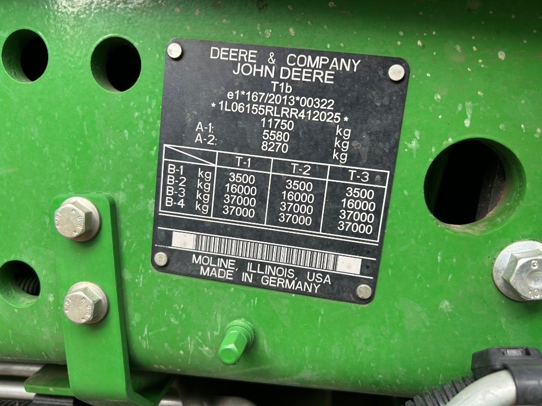 Traktor типа John Deere 6R 155, Gebrauchtmaschine в Sittensen (Фотография 22)