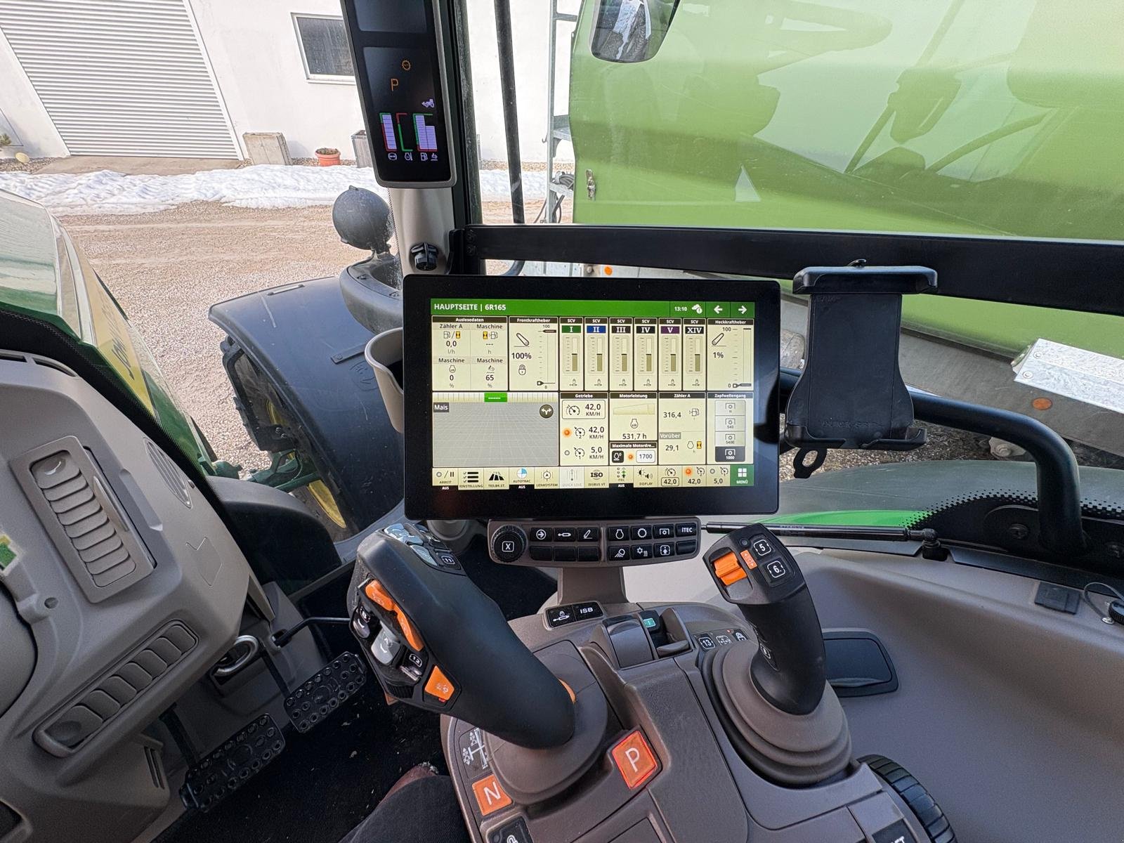 Traktor Türe ait John Deere 6R 165, Gebrauchtmaschine içinde Deining (resim 8)