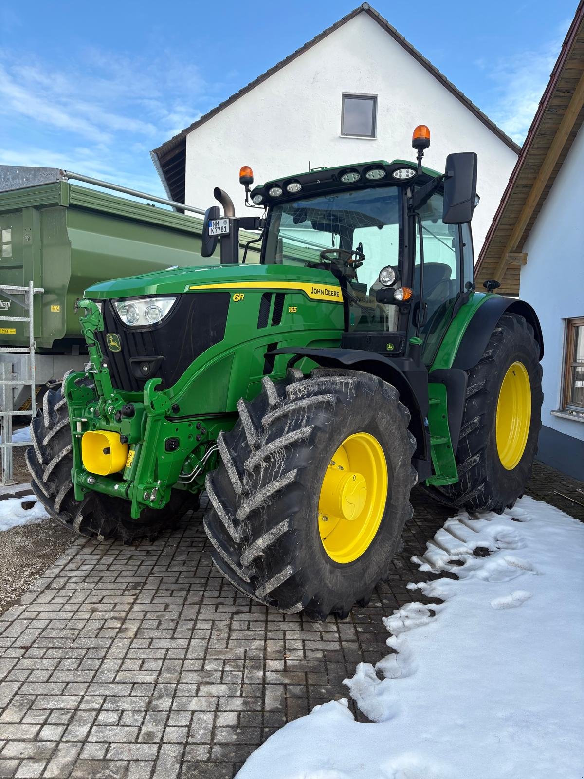 Traktor Türe ait John Deere 6R 165, Gebrauchtmaschine içinde Deining (resim 11)
