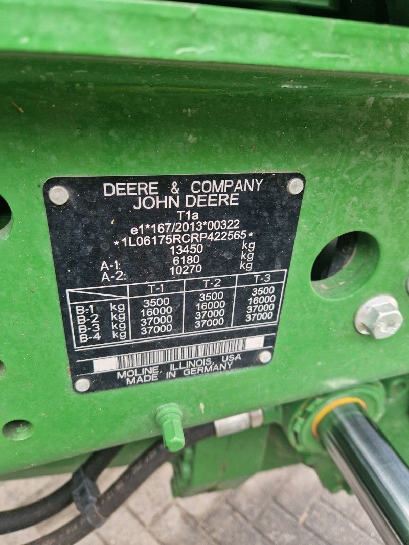 Traktor del tipo John Deere 6R 175 MY24 AP 40, Gebrauchtmaschine In Neubrandenburg (Immagine 15)