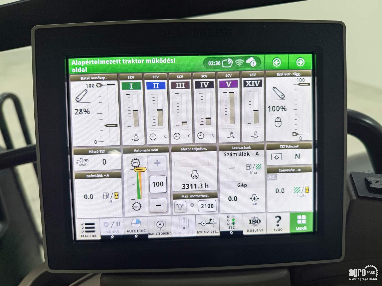 Traktor типа John Deere 6R 175, Gebrauchtmaschine в Csengele (Фотография 10)
