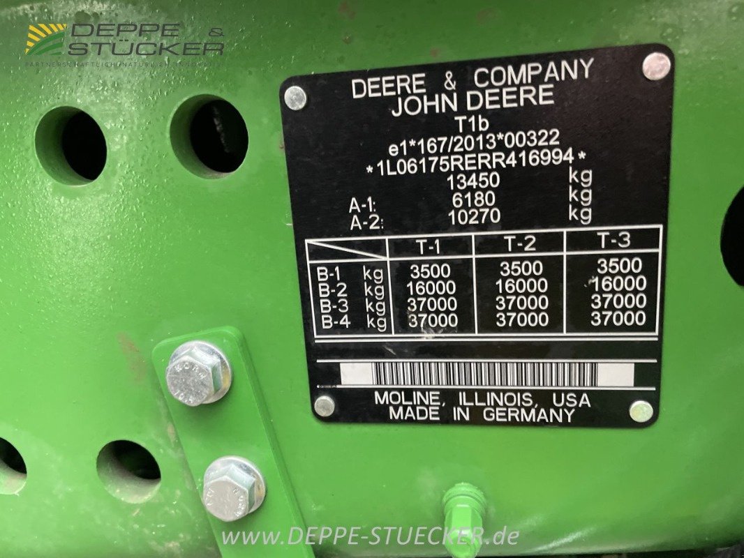 Traktor del tipo John Deere 6R 175, Gebrauchtmaschine en Rietberg (Imagen 2)
