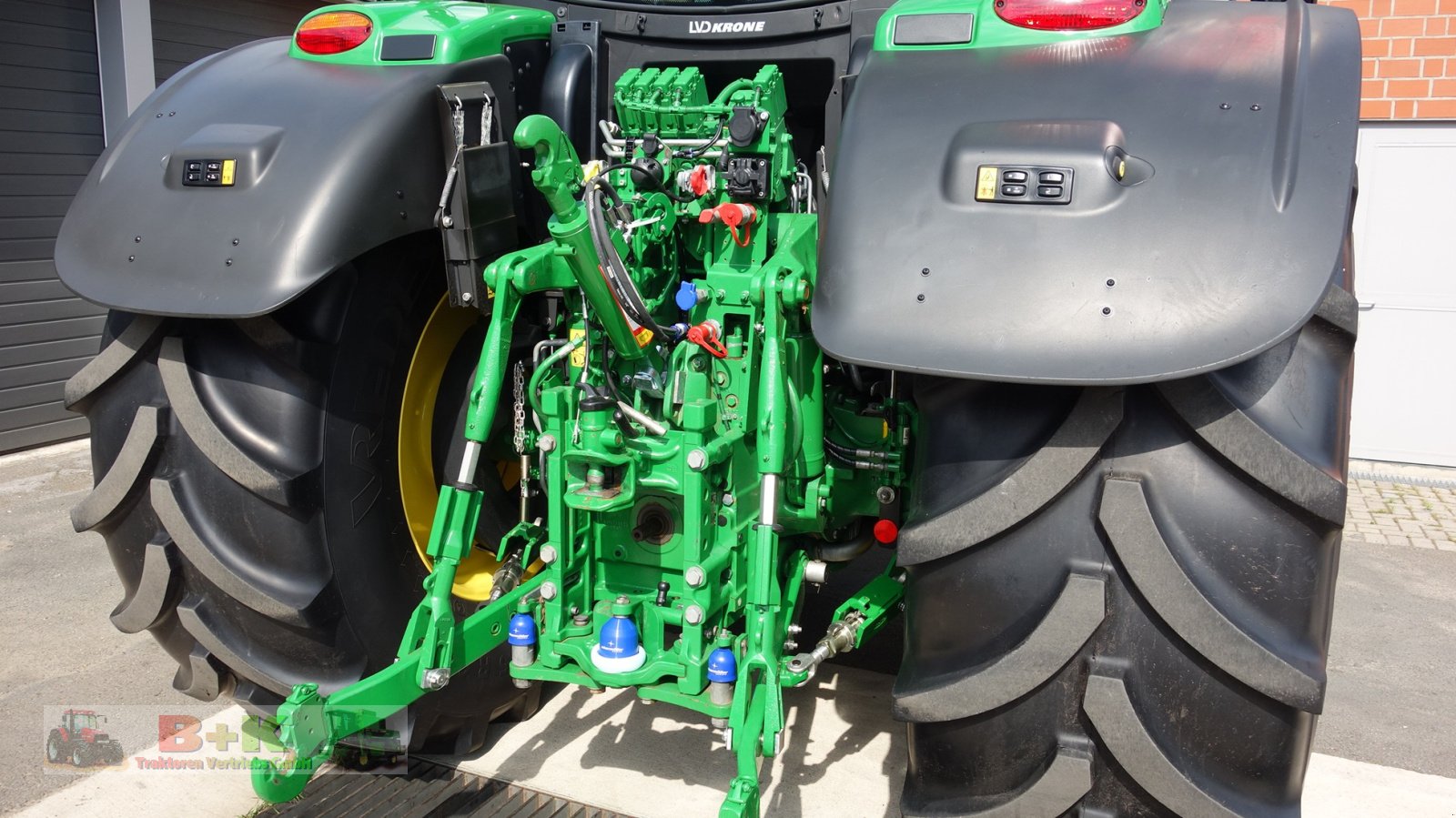 Traktor del tipo John Deere 6R 185 AutoPowr CommandPro, Gebrauchtmaschine In Kettenkamp (Immagine 8)
