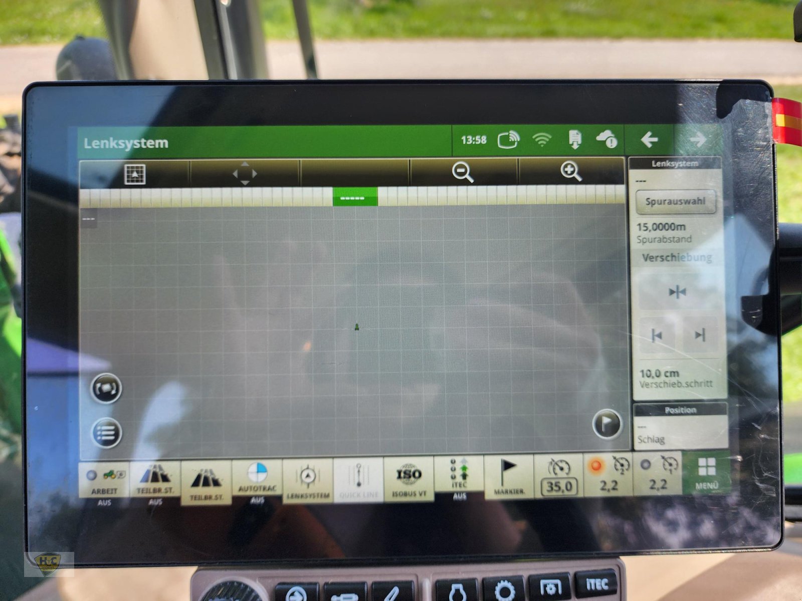 Traktor des Typs John Deere 6R 185 Autotrac Frontlader Wiegeeinrichtung, Gebrauchtmaschine in Willanzheim (Bild 15)