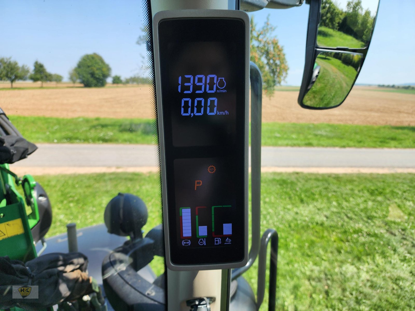 Traktor des Typs John Deere 6R 185 Autotrac Frontlader Wiegeeinrichtung, Gebrauchtmaschine in Willanzheim (Bild 17)