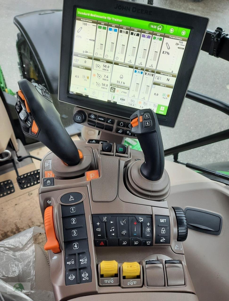 Traktor Türe ait John Deere 6R 185 - Command PRO, Neumaschine içinde Triebes (resim 6)